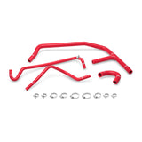 15-17 Ford Mustang Mishimoto MMHOSE-MUS4-15ANCRD Silicone Ancillary Hose Kit - Red