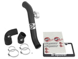 15-23 Ford Mustang EcoBoost L4 2.3L AFE 46-20258-B 2.5in BladeRunner Aluminum Hot Charge Pipe-Black