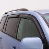 04-14 Ford F-150 Supercab AVS 94738 Ventvisor Outside Mount Window Deflectors 4pc - Smoke