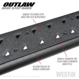 15-23 Ford F-150 / 17-23 Raptor Westin 58-53935 Outlaw Nerf Step Bars - Textured Black