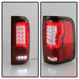 04-08 Ford F150 Spyder 5084194 Styleside Tail Light V2 - LED - Red Clear