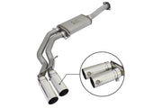 15-20 Ford F-150 5.0L V8 / 3.5L V6 / 2.7L V6 AFE 49-43081-P Rebel Series 3 to 2.5in 409 SS Cat-Back Exhaust System w/ Polished Tips