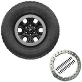 21-23 Ford Bronco Ford Racing Performance M-1007-DC17A 17x8.5in Beadlock Wheel Kit - Sasquatch