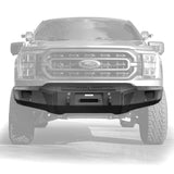 21-24 Ford F-150 Go Rhino 24398T BR6 Winch-Ready Front Bumper - Textured Black