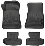 15-23 Ford Mustang V6 Husky Liners 99371 WeatherBeater Front and 2nd Seat Liners