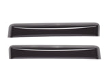 04-14 Ford F150 / 10-14 Raptor WeatherTech 81343 Rear Side Window Deflectors - Dark Smoke