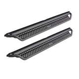 21-24 Ford Bronco 4 Door Go Rhino D10073T 73in Dominator Xtreme D1 Side Steps - Textured Black