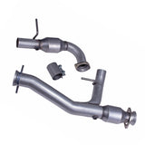 11-14 Ford F-150 V8 5.0L BBK 19471 3in Short Exhaust Mid Y-Pipe w/ Catalytic Converters (For 1947)