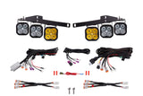 17-20 Ford Raptor Diode Dynamics DD6366 SS3 LED Fog Light Kit -Yellow Pro