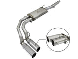 04-08 Ford F-150 5.4L / 4.6L V8 AFE 49-43079-P Rebel Series 3 to 2.5in 409 SS Cat-Back Exhaust System w/ Polished Tips