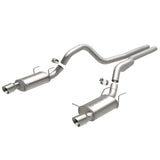 13-14 Ford Mustang 5.0L V8 MagnaFlow 15149 Dual Split Rear Exit Stainless Cat Back Performance Exhaust (Street)