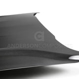 18-22 Ford Mustang Anderson Composites AC-HD18FDMU-OE-DS Double Sided Type-OE Carbon Fiber Hood