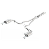 15-17 Ford Mustang V8 5.0L Ford Racing M-5200-M8TC Touring Cat-Back Exhaust System Chrome