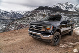 21-23 Ford F-150 (Excl. Tremor/Raptor) AVS 436196 Aeroskin II Textured Low Profile Hood Shield-Black