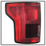 15-17 Ford F-150 Spyder 5085320 LED Tail Lights (w/ Blind Spot) - Red Clear