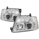 04-08 Ford F-150 Spyder 5084637 Light Bar Projector Headlights - Chrome