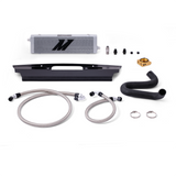 15-17 Ford Mustang GT Mishimoto MMOC-MUS8-15T Oil Cooler Kit - Silver Thermostatic