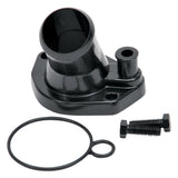 04-14 Ford F-150 Edelbrock 48143 Steel Water Neck for Ford Small Block Windsor-Black