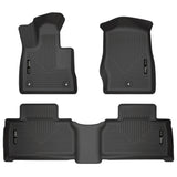 20-23 Ford Explorer Husky Liners 99321 Weatherbeater Black Front & 2nd Seat Floor Liners