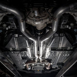 18-23 Ford Mustang GT V8 5.0L Stainless Works M18CBXPCV Redline Cat-Back Performance Connect X-Pipe w/ Active Valves