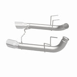 13-14 Ford Mustang 5.0L V8 MagnaFlow 15152 Dual Split Rear Exit Stainless Axle-Back Cat Back Exhaust (Competition)