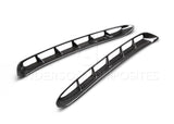 15-22 Ford Mustang Anderson Composites AC-FF15FDMU-GR-01 Carbon Fiber GT350 Style Fender Vent Inserts (Only Fit AC Fenders)