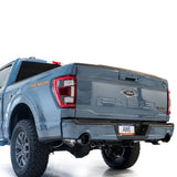 21-23 Ford F-150 Tremor 3.5L / 5.0L (w/ Bumper Cutouts) AWE Tuning 3020-33402 0FG Non-Resonated Catback - Diamond Black Tips