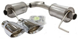 15-24 Ford Mustang 3.7L V6 & 2.3L Ecoboost Roush Performance 421837 Exhaust Kit w/ Round Tips