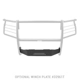 18-20 Ford F-150 Go Rhino 32961T 3100 Series StepGuard Winch Plate Kit (Req. 3296T or 3296MT) - Textured Black