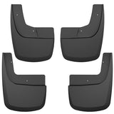 21-23 Ford F-150 Raptor SuperCrew Husky Liners 58536 CC Front & Rear Mud Guards-Black