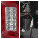 04-08 Ford F150 Spyder 5084194 Styleside Tail Light V2 - LED - Red Clear