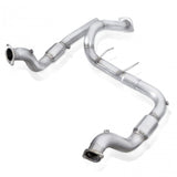 17-20 Ford F-150 Raptor 3.5L Stainless Works FTR17DPCAT 3in Downpipe High-Flow Cats Factory Connection