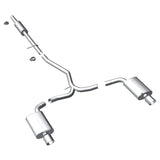 11-15 Ford Explorer V6 3.5L MagnaFlow 15467 SS Catback Exhaust Dual Split Rear Exit w/ 3.5in SS Tips