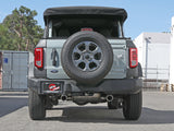 21-23 Ford Bronco L4 2.3L(t)/V6 2.7L(tt) aFe 49-33137-B Vulcan 3in 304 SS Axle-Back Exhaust w/ Polished Tips