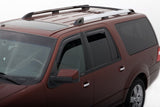 97-17 Ford Expedition AVS 194233 In-Channel Front & Rear Window Ventvisor Deflectors Set of 4 Smoke