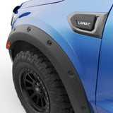 19-23 Ford Ranger I4 2.3L EGR 793555 Traditional Bolt-On Look Fender Flares With Black-Out Bolt Kit (Set of 4)