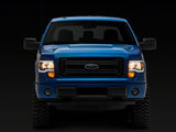 09-14 Ford F-150 Raxiom T566368 Axial Series Headlight w/ SEQL LED Bar- Blk Housing (Clear Lens)