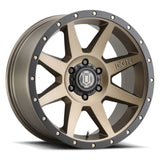 21-23 Ford Bronco ICON 1820908350BR Rebound 20 x 9 / 6 x 5.5 / 0mm Offset 5in BS Bronze Wheel