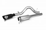 11-14 Ford F-150 XLT 3.7L Gibson 76-0008 4in Patriot Skull Series Cat-Back Single Exhaust - Stainless