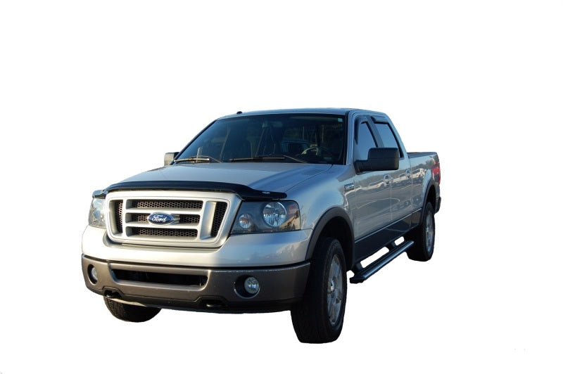 4-Piece Smoke Tinted Window Visors For 04-08 Ford F150 Supercrew & Lincoln Mark LT – No-Drill