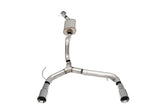 21-23 Ford Bronco L4 2.3L Corsa 21204 2-Door 2.75in Cat-Back Dual Rear Exhaust w/4in Straight-Cut Polish Tips