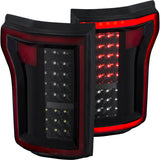 15-17 Ford F-150 ANZO 311261 LED Taillights Black