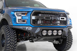 17-20 Ford Raptor Addictive Desert Designs F110014110103 Bomber Front Bumper w/ 4 Rigid 360 6in Round Mounts