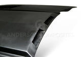 15-17 Ford Mustang Anderson Composites AC-HD15FDMU-AB-GF Ram Air Fiberglass Hood