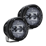 2022 Ford Bronco Raptor / 21-22 Ford Bronco Rigid 46722 A-Pillar Light Kit with a set of 360 Spot and a set 360 Drive Lights