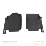 11-14 Ford F-150 Reg/SuprCab/SuprCrew Westin 72-110040 (w/2 Ret Hooks) Wade Sure-Fit Floor Liners Front -Blk