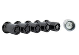 22-23 Ford Bronco Raptor Ford Racing M-1A043-A5 M14 x 1.5 Black Security Lug Nut Kit - Set of 5