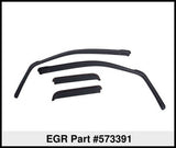 09-14 Ford F-150 / 10-14 Raptor EGR 573391 F/S Pickup Crew Cab In-Channel Window Visors Set of 4