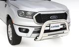 19-23 Ford Ranger I4 2.3L Lund 47021300 Bull Bar w/ Light & Wiring - Polished Stainless