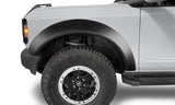 21-23 Ford Bronco Bushwacker 20966-02 2-Door Extend-A-Fender Style Fender Flares - 4pc Smooth